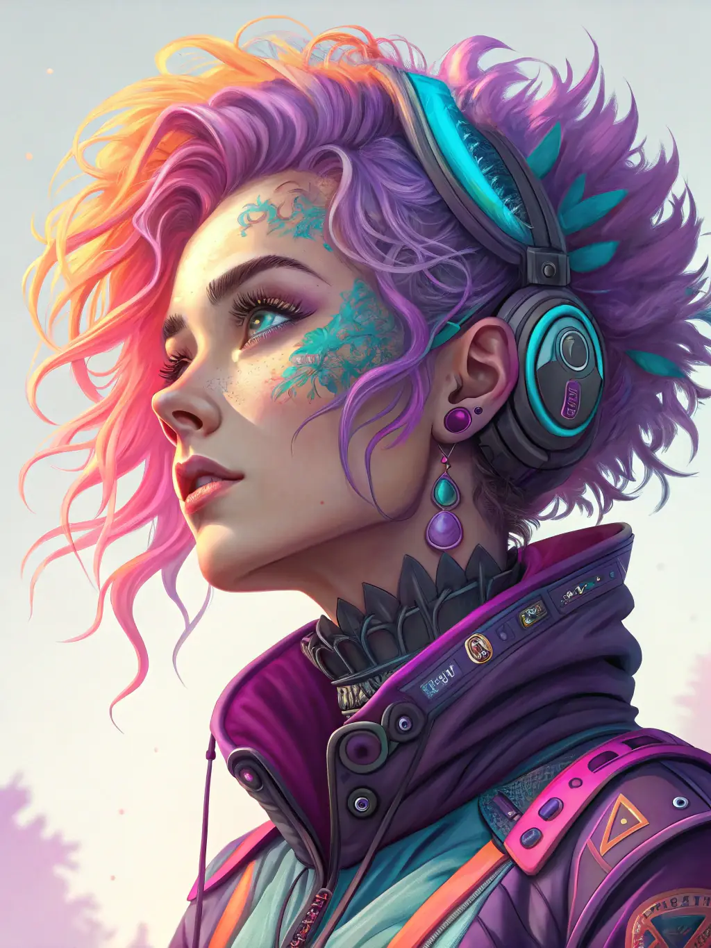 A stylized image of a digital avatar or 'digital twin' confidently interacting with social media platforms, representing the AI-driven content creation and engagement capabilities.